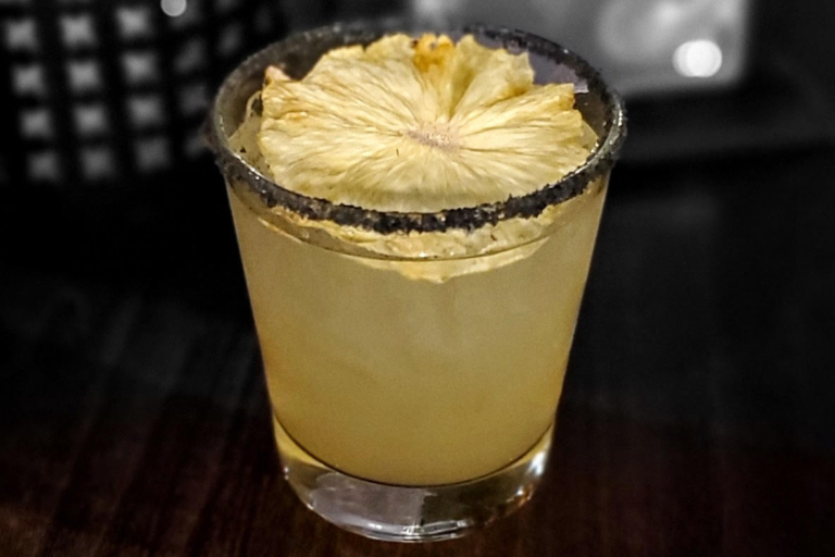 Playing Hooky Cocktail on a table