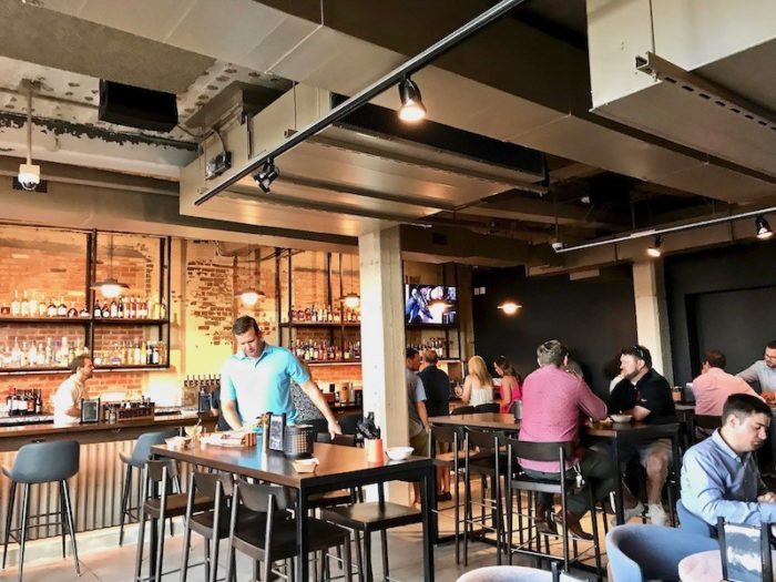 People in dining room