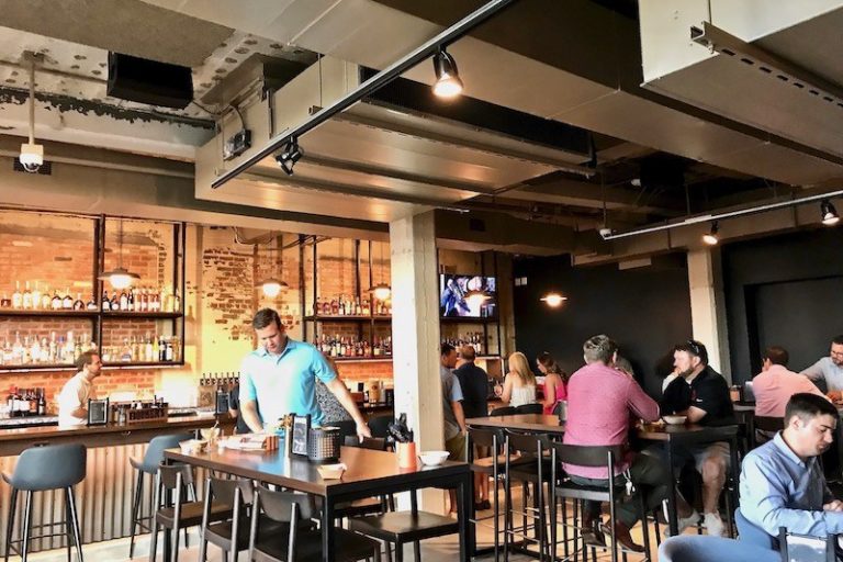 People in dining room